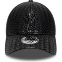 kasketter-buet-sort-snapback-9forty-pu-weave-fra-new-york-yankees-mlb-af-new-era