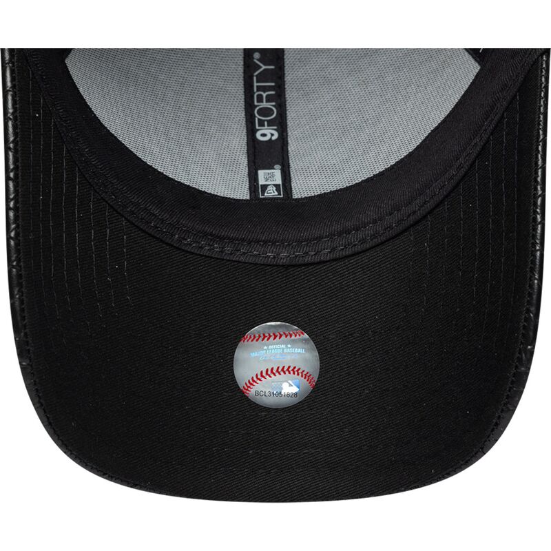 kasketter-buet-sort-snapback-9forty-pu-weave-fra-new-york-yankees-mlb-af-new-era