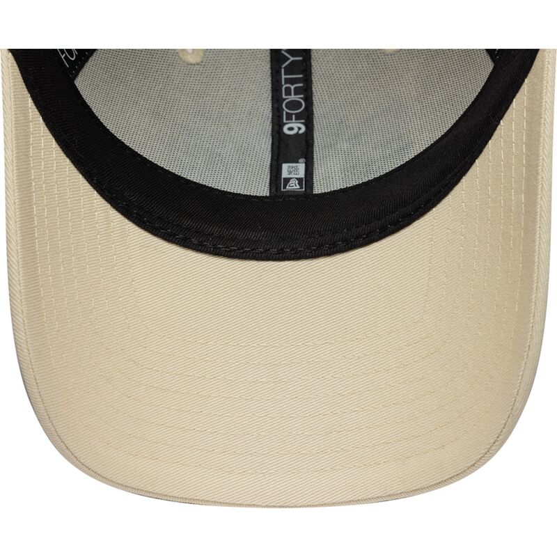 kasketter-buet-beige-snapback-9forty-rose-sequin-fra-new-york-yankees-mlb-af-new-era