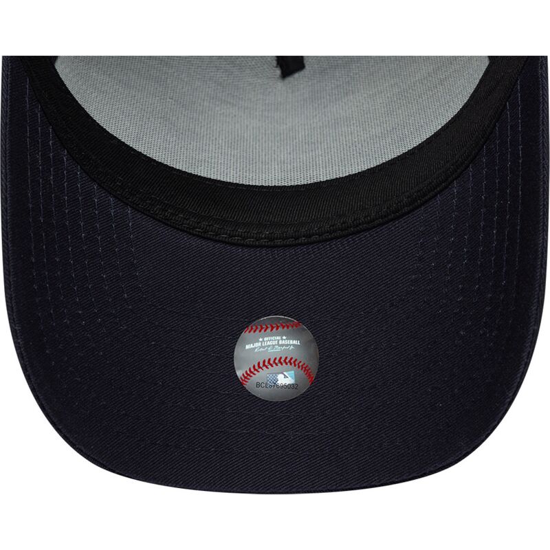 kasketter-buet-marinebla-snapback-9forty-e-frame-team-outline-fra-new-york-yankees-mlb-af-new-era