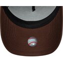 kasketter-buet-brun-snapback-9forty-e-frame-team-outline-fra-los-angeles-dodgers-mlb-af-new-era