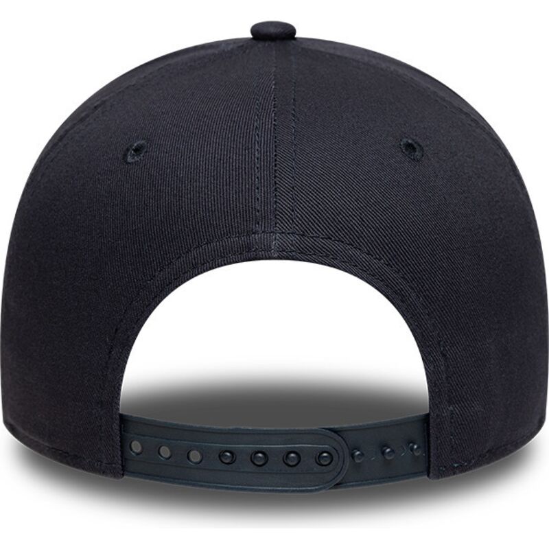 kasketter-buet-marinebla-snapback-9forty-dorado-e-frame-metallic-outline-fra-los-angeles-dodgers-mlb-af-new-era
