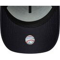 kasketter-buet-marinebla-snapback-9forty-dorado-e-frame-metallic-outline-fra-los-angeles-dodgers-mlb-af-new-era