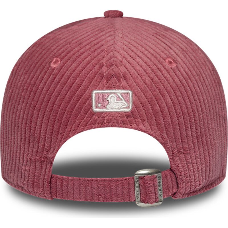 kasketter-buet-lyserod-justerbar-rem-9forty-m-crown-chunky-cord-fra-new-york-yankees-mlb-af-new-era