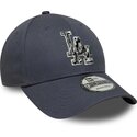 kasketter-buet-gra-justerbar-rem-9forty-outline-camo-fra-los-angeles-dodgers-mlb-af-new-era