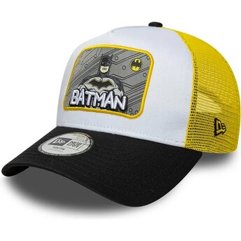 Kasketter buet flerfarvet snapback til barn A Frame Patch fra Batman DC Comics af New Era