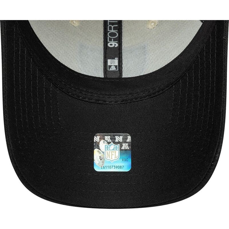 kasketter-buet-beige-justerbar-rem-9forty-colour-block-fra-las-vegas-raiders-nfl-af-new-era