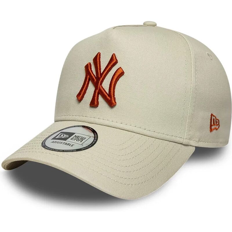 kasketter-buet-beige-snapback-e-frame-league-essential-fra-new-york-yankees-mlb-af-new-era