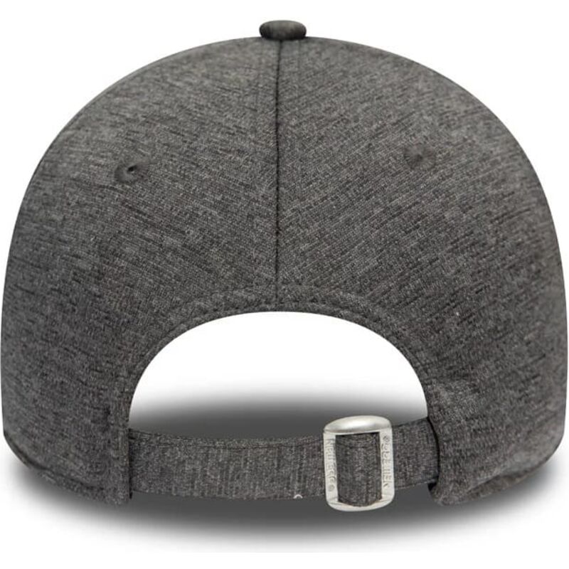 gra-justerbar-curved-cap-med-lyserodt-logo-9forty-tech-jersey-fra-new-york-yankees-mlb-fra-new-era