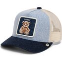 kasketter-buet-marinebla-snapback-til-barn-fra-cuddly-original-recipe-the-farm-goorin-bros