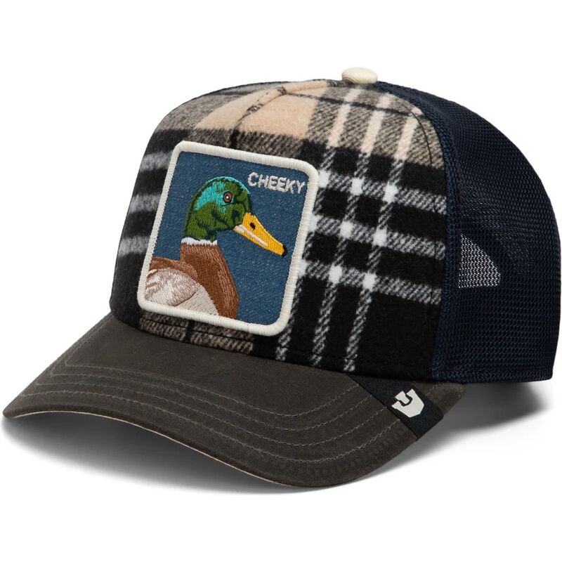 kasketter-buet-flerfarvet-snapback-brit-cheeky-check-mate-the-farm-goorin-bros
