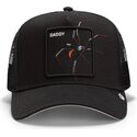 kasketter-buet-sort-snapback-over-the-line-spider-out-of-bounds-daddy-the-farm-goorin-bros