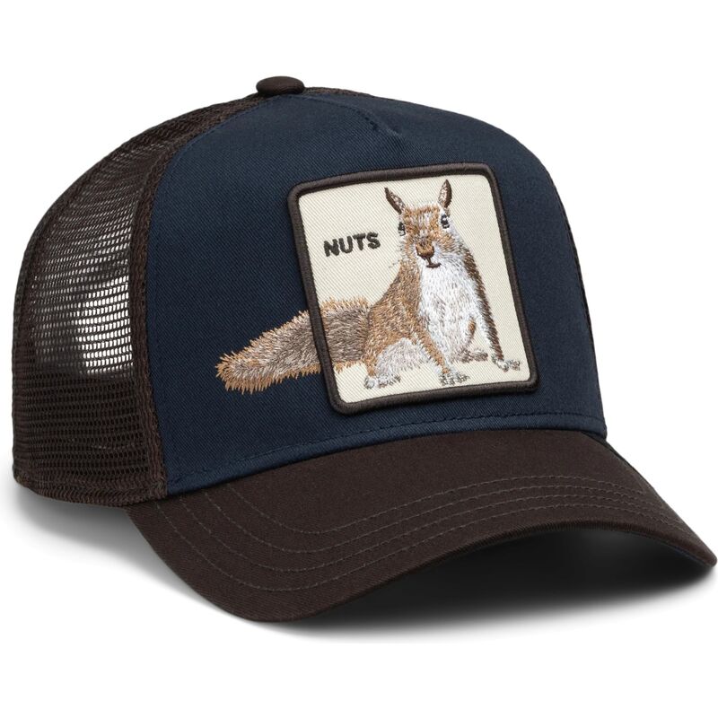 kasketter-buet-brun-snapback-over-the-line-squirrel-out-of-bounds-nuts-the-farm-goorin-bros