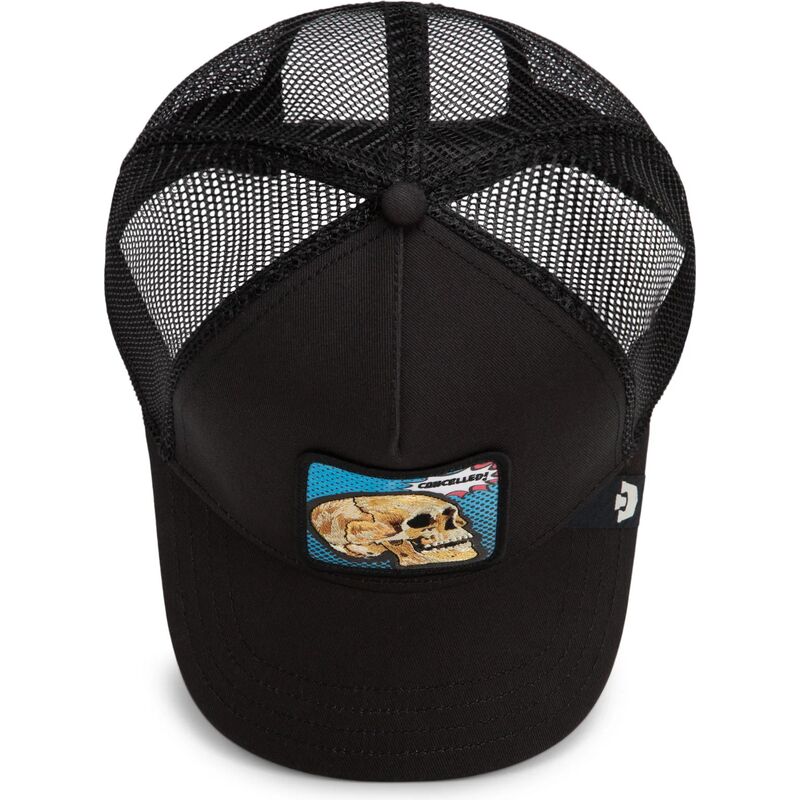kasketter-buet-sort-snapback-cancelled-skull-pop-art-strikes-back-the-farm-goorin-bros kasketter-buet-sort-snapback-cancelled-skull-pop-art-strikes-back-the-farm-goorin-bros