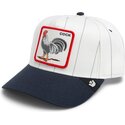 kasketter-buet-gra-snapback-pinstripe-rooster-cock-playmakers-the-farm-goorin-bros