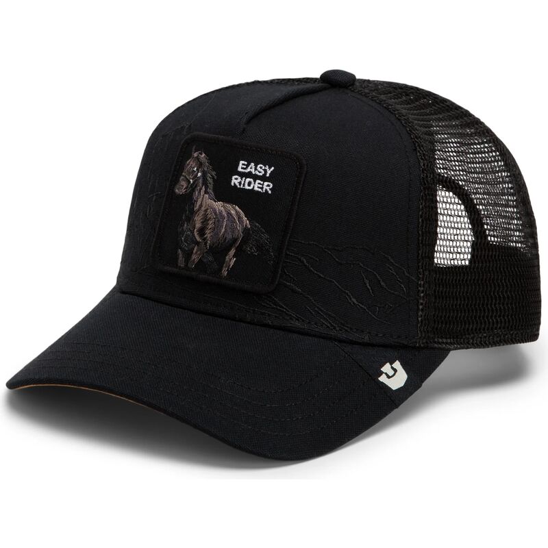 kasketter-buet-sort-snapback-stallion-badlands-the-farm-goorin-bros