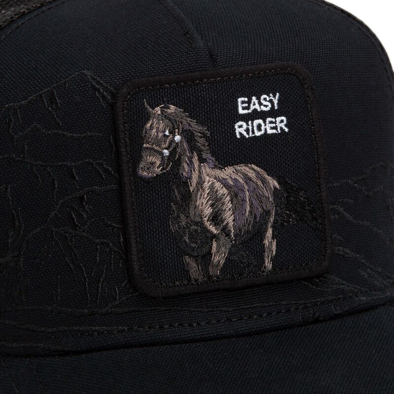 kasketter-buet-sort-snapback-stallion-badlands-the-farm-goorin-bros