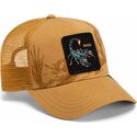 kasketter-buet-brun-snapback-scorpion-badlands-deadly-the-farm-goorin-bros
