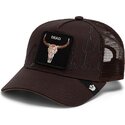 kasketter-buet-brun-snapback-skull-badlands-dead-the-farm-goorin-bros