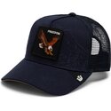 kasketter-buet-marinebla-snapback-eagle-badlands-freedom-the-farm-goorin-bros