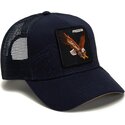 kasketter-buet-marinebla-snapback-eagle-badlands-freedom-the-farm-goorin-bros