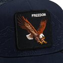kasketter-buet-marinebla-snapback-eagle-badlands-freedom-the-farm-goorin-bros