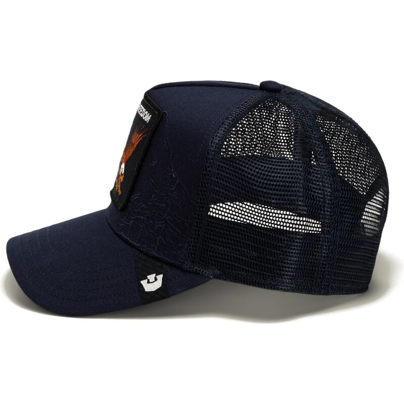 kasketter-buet-marinebla-snapback-eagle-badlands-freedom-the-farm-goorin-bros