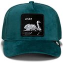 kasketter-buet-gron-snapback-velour-lover-the-farm-goorin-bros