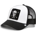 kasketter-buet-sort-snapback-danger-skull-and-crossbones-original-recipe-the-farm-goorin-bros