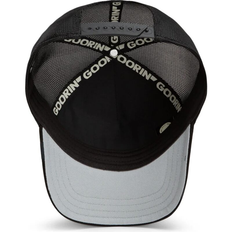 kasketter-buet-sort-snapback-danger-skull-and-crossbones-original-recipe-the-farm-goorin-bros