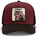 kasketter-buet-rod-snapback-strength-panther-original-recipe-the-farm-goorin-bros