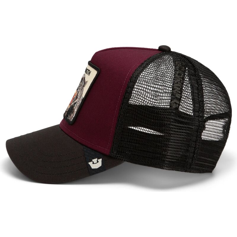 kasketter-buet-rod-snapback-strength-panther-original-recipe-the-farm-goorin-bros