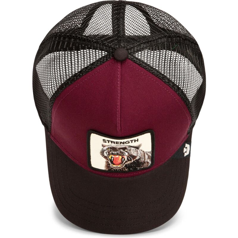 kasketter-buet-rod-snapback-strength-panther-original-recipe-the-farm-goorin-bros