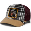 kasketter-buet-flerfarvet-snapback-brit-panther-check-mate-pissed-the-farm-goorin-bros