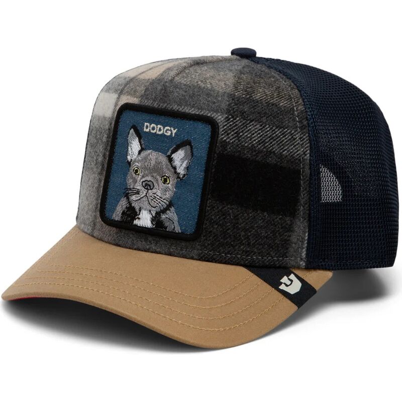 kasketter-buet-flerfarvet-snapback-brit-frenchie-check-mate-dodgy-the-farm-goorin-bros kasketter-buet-flerfarvet-snapback-brit-frenchie-check-mate-dodgy-the-farm-goorin-bros