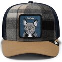 kasketter-buet-flerfarvet-snapback-brit-frenchie-check-mate-dodgy-the-farm-goorin-bros