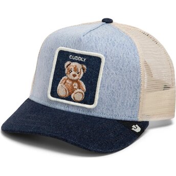 Kasketter buet blå snapback fra Cuddly After Dark The Farm Goorin Bros.