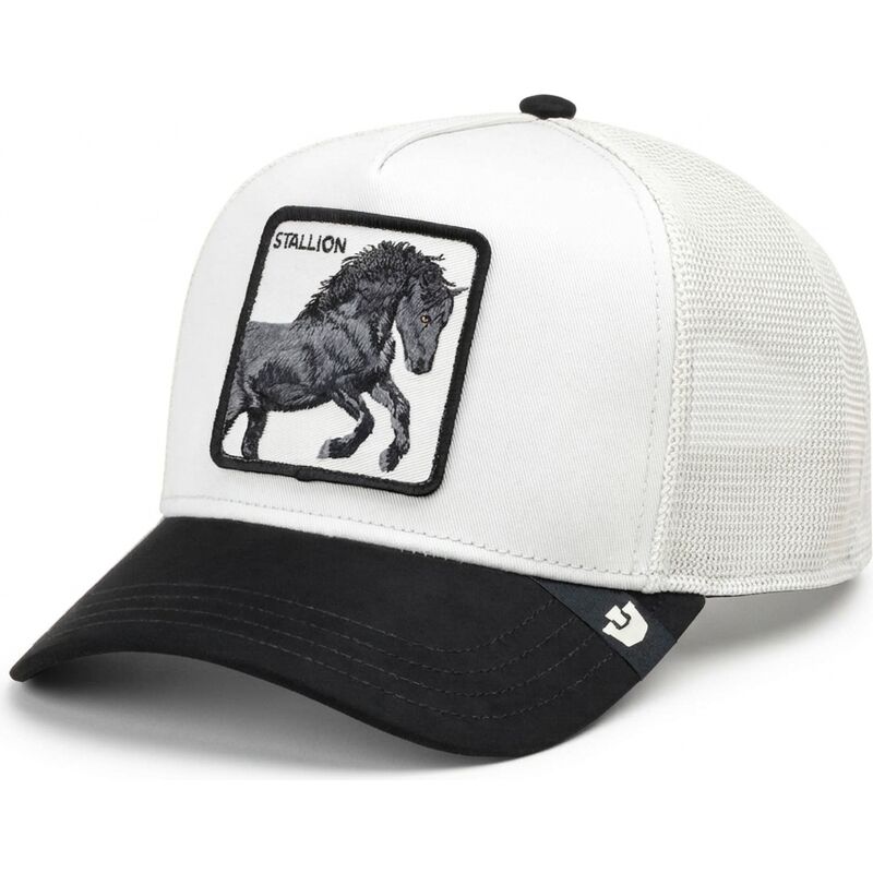 kasketter-buet-hvid-snapback-digital-stallion-split-decision-the-farm-goorin-bros