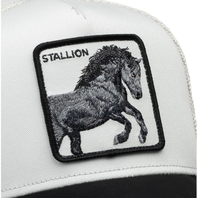 kasketter-buet-hvid-snapback-digital-stallion-split-decision-the-farm-goorin-bros