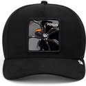 kasketter-buet-sort-snapback-black-out-spider-blackened-metallic-poison-the-farm-goorin-bros