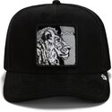 kasketter-buet-sort-snapback-black-out-lion-blackened-metallic-alpha-the-farm-goorin-bros