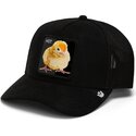 kasketter-buet-sort-snapback-black-out-chick-blackened-metallic-hot-the-farm-goorin-bros