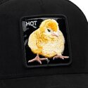 kasketter-buet-sort-snapback-black-out-chick-blackened-metallic-hot-the-farm-goorin-bros