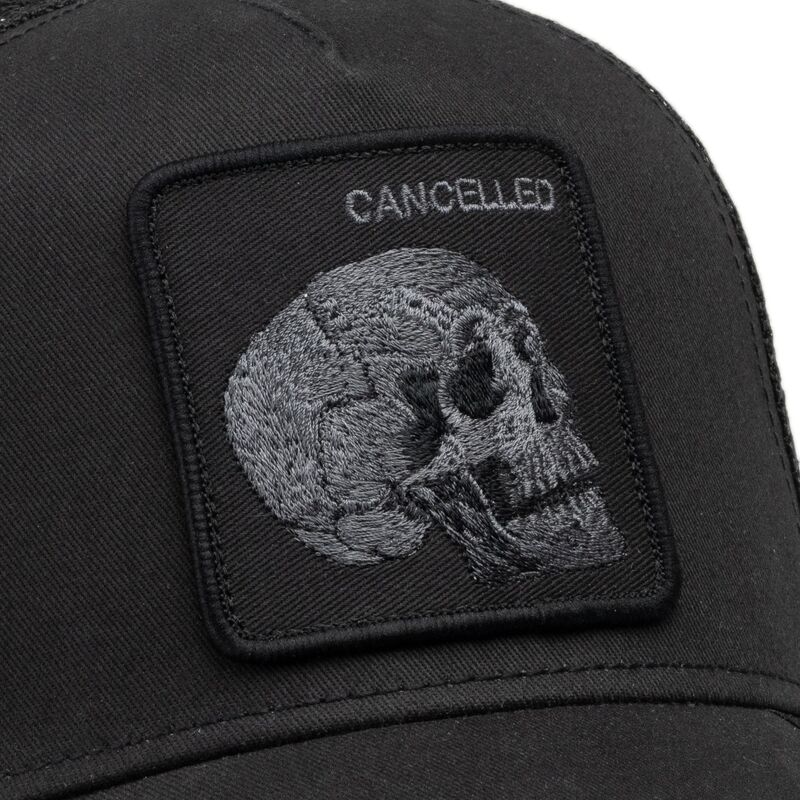 kasketter-buet-sort-snapback-tonal-skull-full-intent-cancelled-the-farm-goorin-bros kasketter-buet-sort-snapback-tonal-skull-full-intent-cancelled-the-farm-goorin-bros