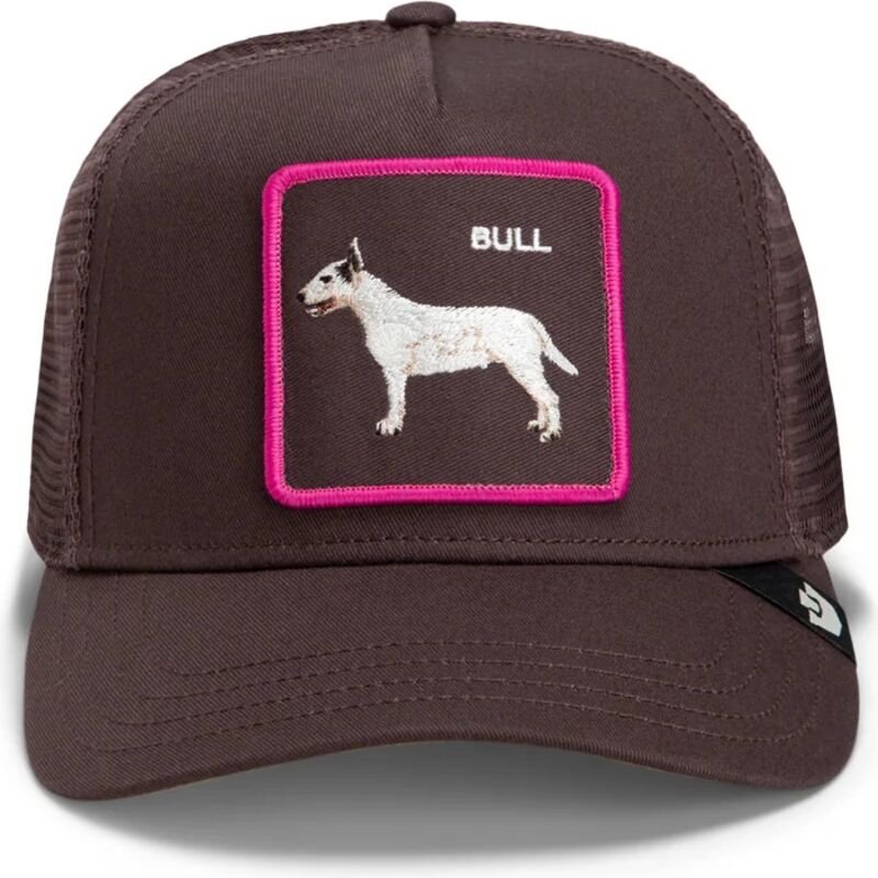 kasketter-buet-brun-snapback-shadow-bull-terrier-off-the-leash-the-farm-goorin-bros