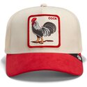 kasketter-buet-rod-snapback-the-suede-rooster-microsuede-cock-the-farm-goorin-bros