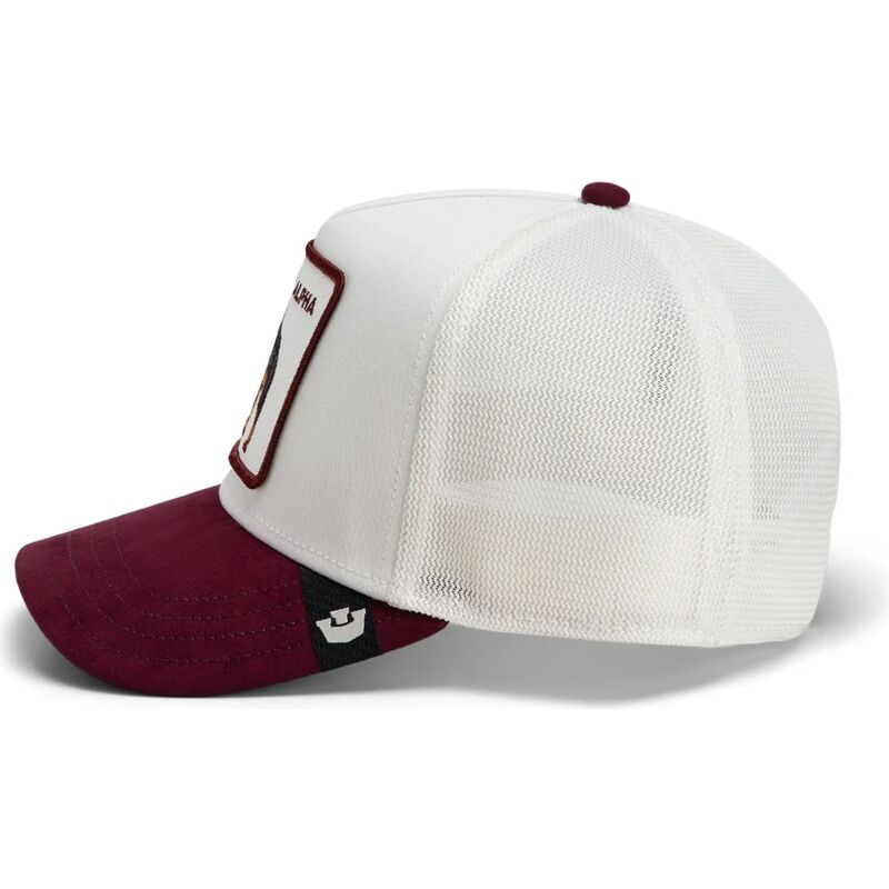 kasketter-buet-hvid-snapback-suede-alpha-microsuede-the-farm-goorin-bros kasketter-buet-hvid-snapback-suede-alpha-microsuede-the-farm-goorin-bros