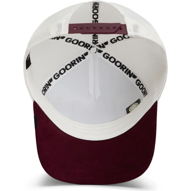 kasketter-buet-hvid-snapback-suede-alpha-microsuede-the-farm-goorin-bros kasketter-buet-hvid-snapback-suede-alpha-microsuede-the-farm-goorin-bros