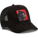 kasketter-buet-sort-snapback-nera-rossa-microsuede-the-farm-goorin-bros