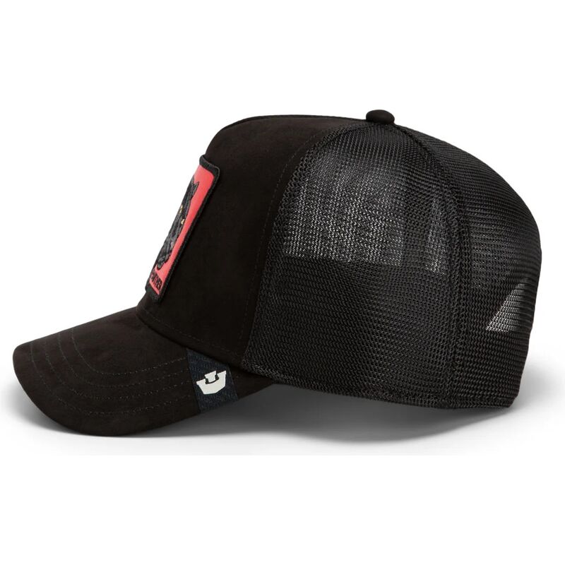 kasketter-buet-sort-snapback-nera-rossa-microsuede-the-farm-goorin-bros